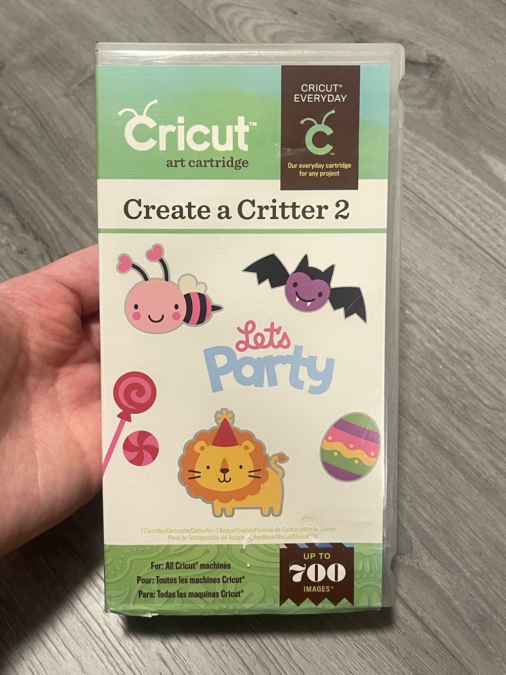 Cricut Everyday Art Cartridge Create a Critter 2